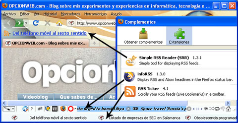 complementos lectores rss para firefox