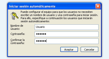 cuentas usuario Windows XP