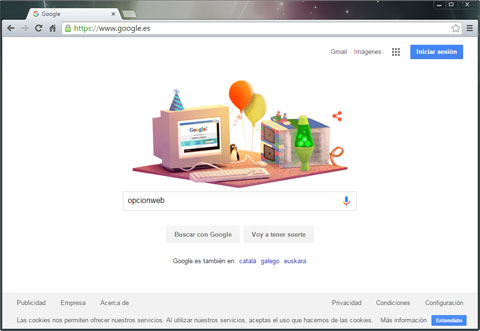 Google 17 cumpleaños
