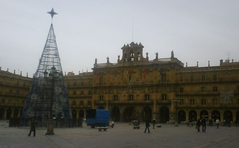 plaza mayor de salamanca Navidad 2009